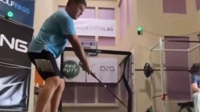 Golf fans react to Bryson DeChambeau's INSANE swing speed training